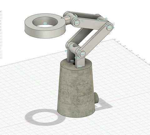 Fully articulated Lamp Design