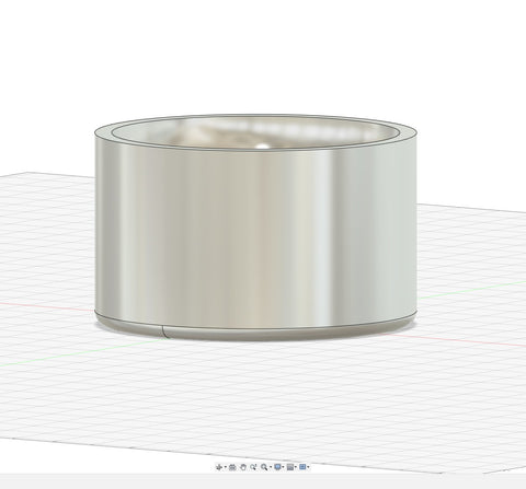 Aluminum Incense Bowl CAD