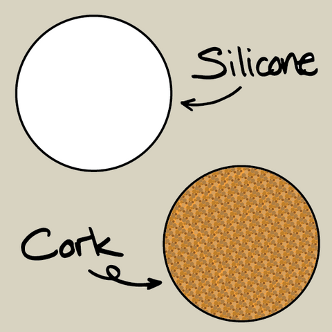 Silicone + Cork